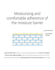 ROUND LAB Mugwort Calming Cream moisture barrier infographic