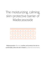 ROUND LAB Mugwort Calming Sheet Mask madecassoside infographic