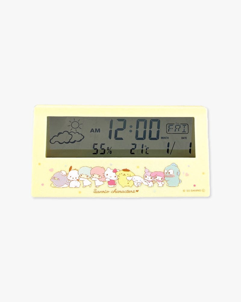 Sanrio© Characters Digital Clock - Yellow