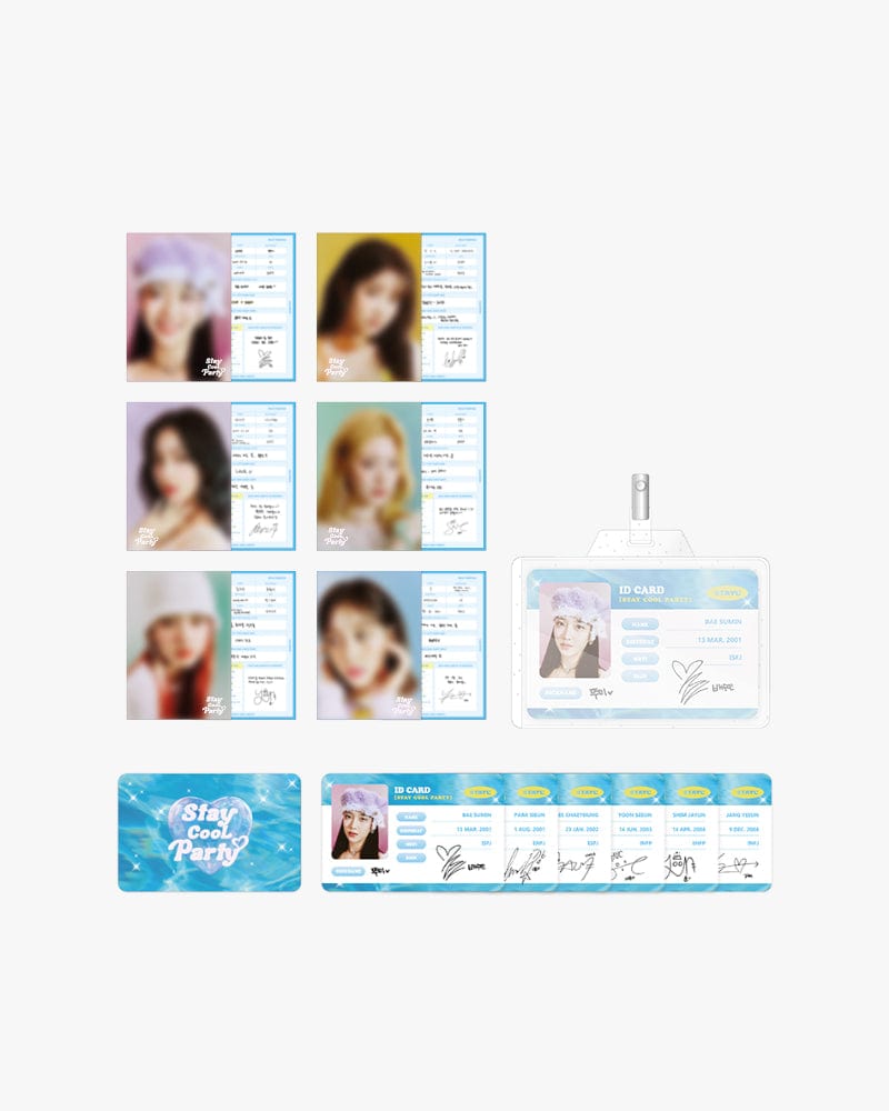 STAYC Stay Cool Party Profile & ID Card Set