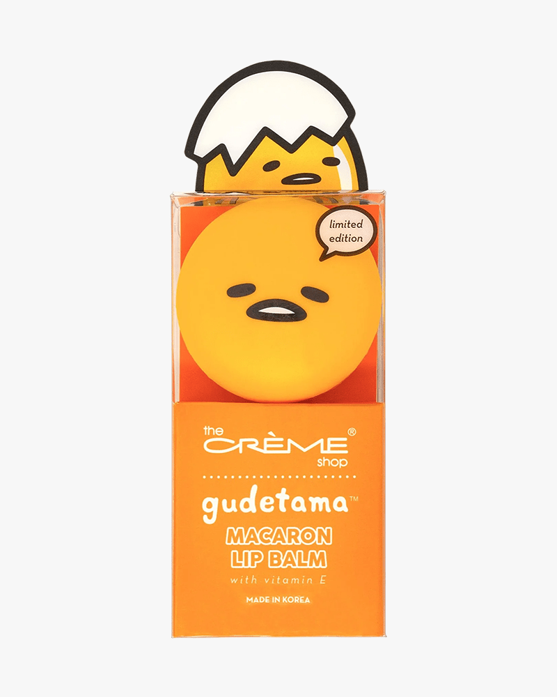 The Crème Shop x GUDETAMA Macaron Lip Balm #Peach Gummies